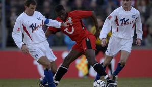 NICO-JAN HOOGMA (177 BL-Spiele für den HSV von 1998 bis 2004): War bereits 30, als er sich von Twente den Hanseaten anschloss, auf seine alten Tage zeigte er starke Leistungen und fungierte ab 2001 als Kapitän. 2003 gewann er den Ligapokal.