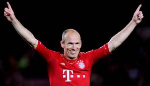 Angriff - ARJEN ROBBEN (201 BL-Spiele für Bayern zwischen 2009 und 2019): Meister in Spanien, England, mit dem FCB sogar achtmal, gekrönt mit seinem Treffer im CL-Finale gegen den BVB. Robben geht als Bayern-Legende in die Geschichte ein (144 Tore).