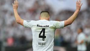 Ante Rebic (2014/15 bei RBL, 2016 bis 2019 in Frankfurt): Schon in jungen Jahren eine Legende der Eintracht, weil er zwei Tore gegen die Bayern im Pokalfinale 2018 erzielte. Teil der "Büffel-Herde", die quer durch Europa wütete. Heute bei Milan.