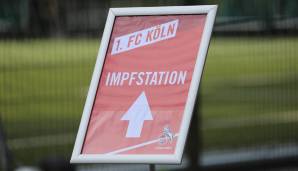 Beim 1. FC Köln sind bereits alle Profis geimpft.