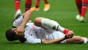 Stefan Lainer brach sich im Spiel gegen Leverkusen den Knöchel.