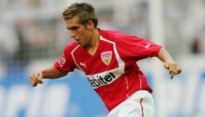Lahm holte der VfB quasi blind von den Bayern Amateuren. Der eroberte sich beim VfB links hinten sofort einen Stammplatz und wurde zum Nationalspieler.