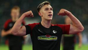 NICO SCHLOTTERBECK: Überzeugt mit guten Leistungen und der SC Freiburg bereitet sich offenbar bereits auf einen Abschied vor. "Für mich ist prinzipiell immer entscheidend, wo ich den nächsten Schritt gehen kann", sagte er zuletzt der Sport Bild.