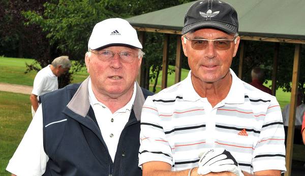 Uwe Seeler (l.) und Franz Beckenbauer verbandt eine lange Freundschaft.