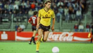 Frank Pagelsdorf kam zwischen 1984 und 1988 auf 126 Pflichtspiele (elf Tore) für den BVB.