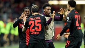 Bayer Leverkusen könnte schon bald die erste Meisterschaft der Vereinsgeschichte feiern.