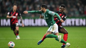 In der Hinrunde trennten sich Werder Bremen und Eintracht Frankfurt 2:2.