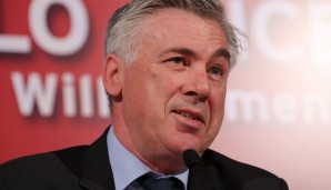 Carlo Ancelotti spricht vor dem Spiel gegen Manchester City mit den Medien