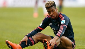 Kingsley Coman musste am Mittwoch beim Training vom Platz getragen werden