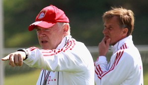 Hermann Gerland war schon unter Louis van Gaal Co-Trainer des FC Bayern