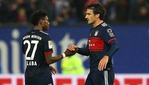 Mats Hummels und David Alaba sind wieder im Training