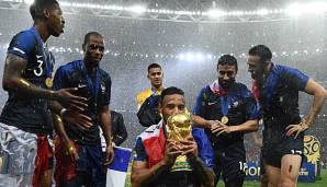 Corentin Tolisso gewann mit Frankreich den WM-Pokal.