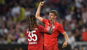 Thomas Müller erzielte drei Tore für den FC Bayern.