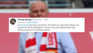 Bekommen wir in dieser Hinsicht in Zukunft vielleicht noch mehr Ausführungen von Hoeneß?