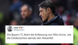 Das Kovac-Aus mit dem Mauerfall zu vergleichen, geht nun aber wirklich zu weit.