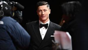 Robert Lewandowski belegte beim Ballon d'Or 2019 Platz acht.