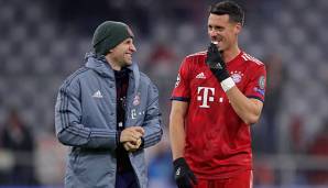 Sandro Wagner spielte von Januar 2018 bis Januar 2019 noch einmal für den FC Bayern München.