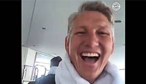 Bastian Schweinsteiger machte beim Bayern-Cyber-Training mit.