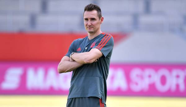 Miroslav Klose ist aktuell Trainer der U17 des FCB.