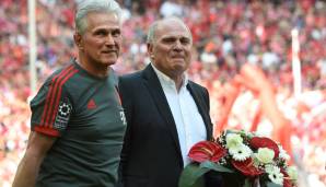 JUPP HEYNCKES: Das vierte Engagement von Heynckes als Bayern-Trainer. Trotz seines eigentlichen Karriereendes 2013 ließ er sich von seinem Freund Uli Hoeneß doch noch einmal überreden. Warum? "Cando hat zweimal gebellt."