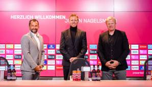 Julian Nagelsmann wurde am Mittwoch offiziell als neuer Coach des FC Bayern in der Allianz Arena präsentiert.