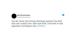 Bundesliga, FC Bayern München, FCB, Jahreshauptversammlung, Netzreaktionen, Twitter