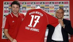 2006/07 - 2010/11: MARK VAN BOMMEL (2006 - 2011 beim FC Bayern): Beim vorherigen Klub Barca sowie beim FCB griff der Aggressive Leader zur 17, bei der PSV war es die 6, bei Milan die 4. Erfolge verbuchte er bei all seinen Stationen en masse.