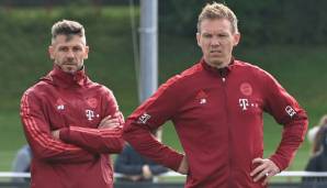 "Julian und sein Staff sind sehr offen und wir stehen regelmäßig im Austausch": Julian Nagelsmann trainiert beim FC Bayern die Profis, Martin Demichelis die Reserve.