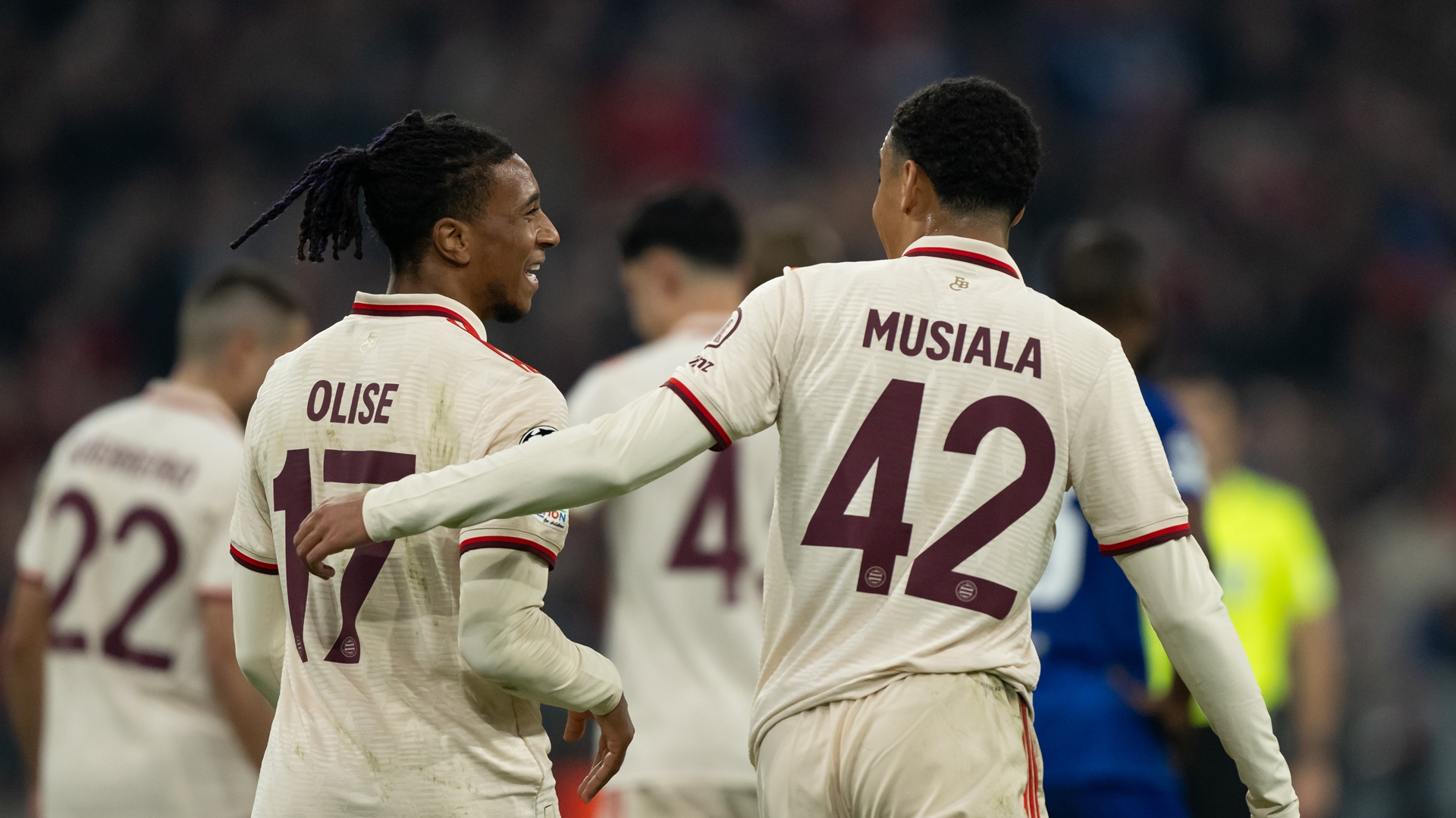 FC Bayern München, FCB, Michael Olise, Jamal Musiala