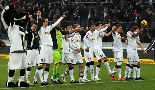 Borussia Mönchengladbach feierte gegen 1899 Hoffenheim den zweiten Heimsieg in Folge