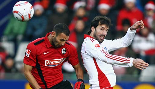 Das Hinspiel zwischen dem HSV und Freiburg entschied der SC mit 1:0 für sich