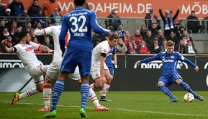 Max Meyer (r.) erzielte das Tor zum zwischenzeitlichen 2:0 für Schalke