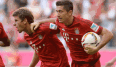 Thomas Müller und Robert Lewandowski erzielten die Tore für Bayern München