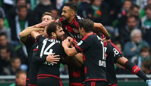 Bayer Leverkusen feiert den vierten Saisonsieg