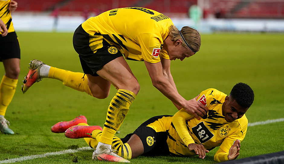 Im Abendspiel des 28. Bundesliga-Spieltags bezwang Borussia Dortmund den VfB Stuttgart dank einer Leistungssteigerung in Halbzeit zwei mit 3:2 (0:1). Bester Spieler neben Matchwinner Ansgar Knauff war Jude Bellingham.