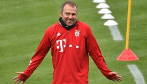 Hansi Flick kann sich beim FC Bayern München eines tiefen Kaders erfreuen.