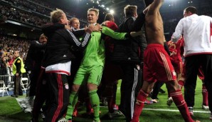 Manuel Neuer hielt gegen Real Madrid im Halbfinale 2012 zwei Elfmeter