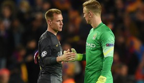 Marc-Andre ter Stegen lobte nach der Partie die Leistung von Joe Hart