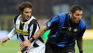 Alessandro Del Piero und Marco Materazzi haben schon einige Duelle hinter sich