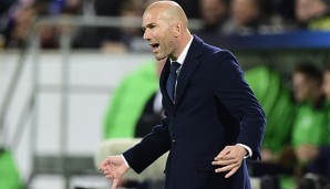 Zidane steht mit seinem Team am Dienstag vor einer Herkulesaufgabe