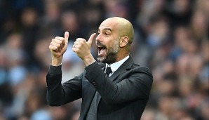 Pep Guardiola konnte wieder keinen Sieg gegen Glasgow einfahren und war von Patrick Rberts angetan