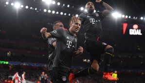 Die Bayern sind ins Viertelfinale der Champions League eingezogen