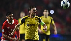 Marcel Schmelzer bereitete gegen Benfica das 3:0 des BVB vor