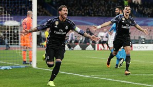 Sergio Ramos war entscheidend am Real-Sieg gegen Napoli beteiligt