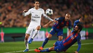 In der Phase nach dem Neymar-Abgang war auch der Name Angel di Maria heiß gehandelt. PSG verlangte angeblich 70 Millionen Euro, Barca war nicht bereit, diese zu bezahlen