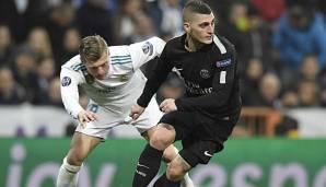 Marco Verratti war enttäuscht über das Ergebnis gegen Real.