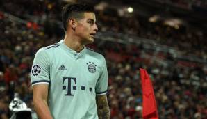 James Rodriguez ist bis zum Saisonende an den FC Bayern ausgeliehen.