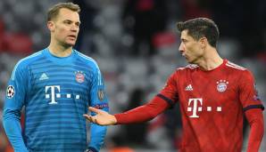 Manuel Neuer und Robert Lewandowski enttäuschten.