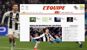 L'Equipe (Frankreich): "Ronaldo wird zum Henker von Atletico. Einzigartig, monströs, außerirdisch: Die Superlative gehen für Ronaldo nie aus."