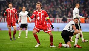 Platz 7: Thomas Müller - 10 Saisons (Zeitraum: 2008/09 - 2017/18)